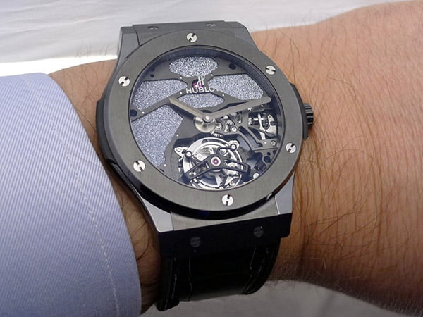 Osmium-institut-Slovenija-HUBLOT-Classic-Fusion-Tourbillon-Firmament-osmium-crystals-2