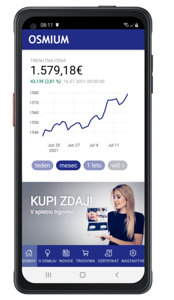 Osmium mobile app www 360