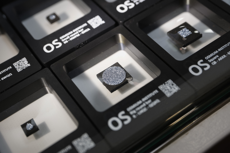 Osmium institut Slovenija Osmij plemenita kovina Nalozba HTR Osmium Visokotehnoloska kovina prihodnosti 03