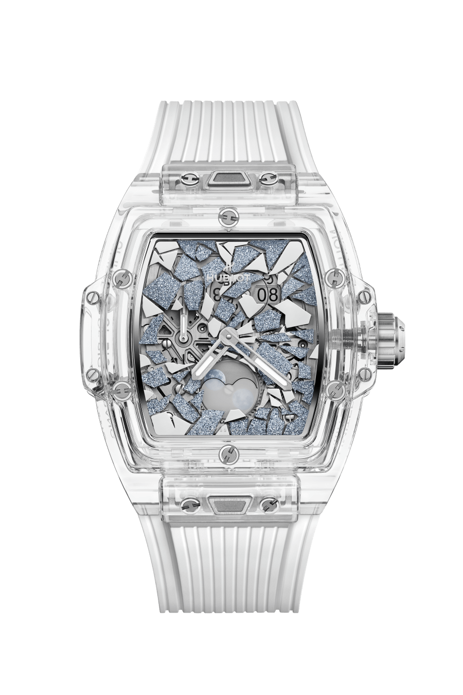 Osmium_institut_Slovenija_Hublot_Ura_Spirit-Of-Big-Bang-Moonphase-Impact-Sapphire-42-mm-Soldier Osmium institut Slovenija Hublot Ura Spirit Of Big Bang Moonphase Impact Sapphire 42 mm Soldier
